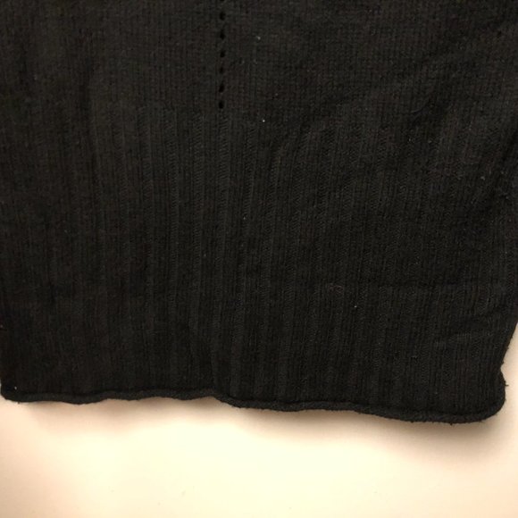 Black Knit Cowl Neck Tunic - Picture 10 of 10
